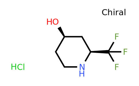 CAS 2387573-36-4 | cis-2-(trifluoromethyl)piperidin-4-ol;hydrochloride