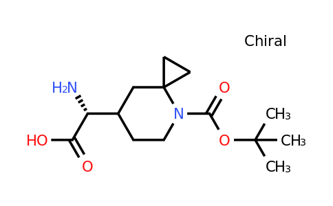 CAS 2387585-43-3 | (2R)-2-amino-2-(4-tert-butoxycarbonyl-4-azaspiro[2.5]octan-7-yl)acetic acid
