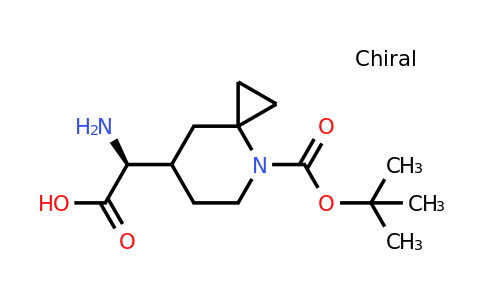CAS 2387585-46-6 | (2S)-2-amino-2-(4-tert-butoxycarbonyl-4-azaspiro[2.5]octan-7-yl)acetic acid