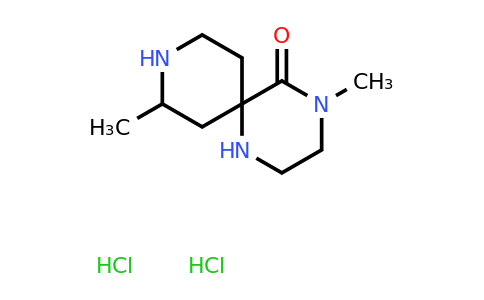 CAS 2387594-74-1 | 4,10-dimethyl-1,4,9-triazaspiro[5.5]undecan-5-one;dihydrochloride