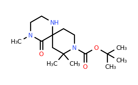 CAS 2387594-75-2 | tert-butyl 4,10,10-trimethyl-5-oxo-1,4,9-triazaspiro[5.5]undecane-9-carboxylate