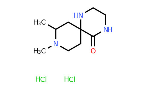 CAS 2387595-00-6 | 9,10-dimethyl-1,4,9-triazaspiro[5.5]undecan-5-one;dihydrochloride