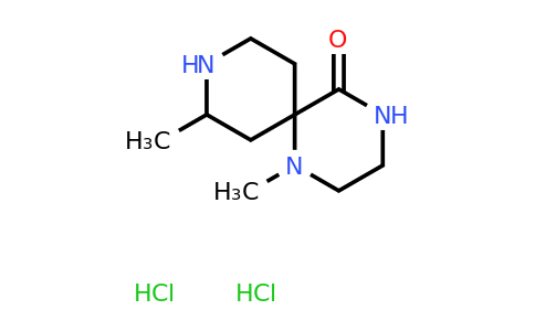 CAS 2387595-11-9 | 1,10-dimethyl-1,4,9-triazaspiro[5.5]undecan-5-one;dihydrochloride