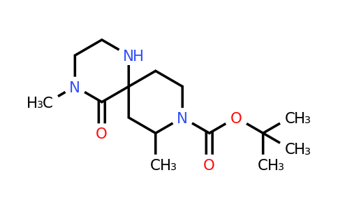 CAS 2387595-16-4 | tert-butyl 4,10-dimethyl-5-oxo-1,4,9-triazaspiro[5.5]undecane-9-carboxylate