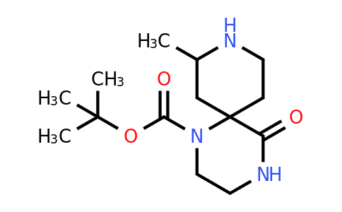 CAS 2387595-40-4 | tert-butyl 10-methyl-5-oxo-1,4,9-triazaspiro[5.5]undecane-1-carboxylate