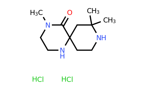 CAS 2387595-46-0 | 4,10,10-trimethyl-1,4,9-triazaspiro[5.5]undecan-5-one;dihydrochloride