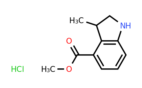 CAS 2387595-76-6 | methyl 3-methylindoline-4-carboxylate;hydrochloride