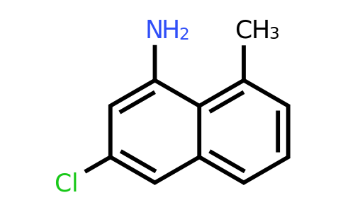 CAS 2387595-90-4 | 3-chloro-8-methyl-naphthalen-1-amine