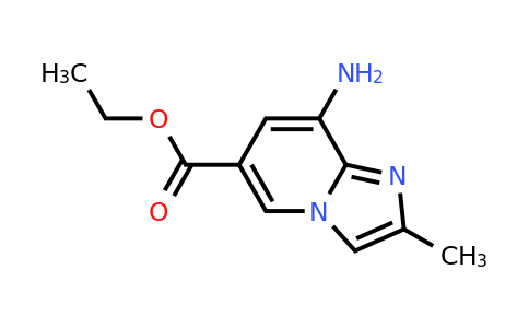 CAS 2387595-93-7 | ethyl 8-amino-2-methyl-imidazo[1,2-a]pyridine-6-carboxylate