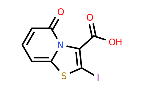 CAS 2387596-29-2 | 2-iodo-5-oxo-thiazolo[3,2-a]pyridine-3-carboxylic acid