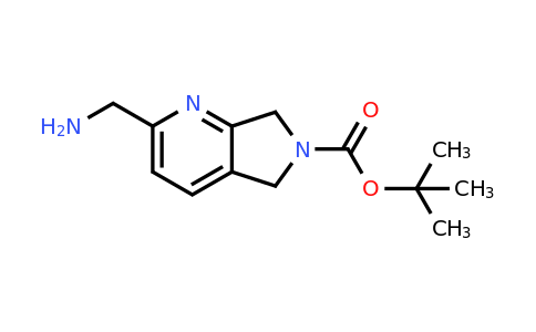 CAS 2387596-79-2 | tert-butyl 2-(aminomethyl)-5,7-dihydropyrrolo[3,4-b]pyridine-6-carboxylate