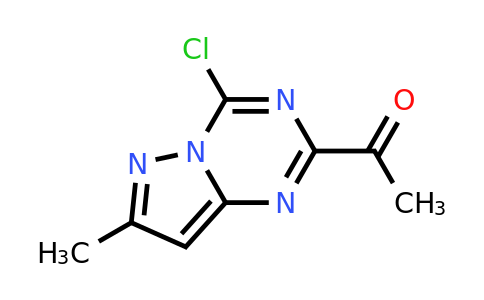 CAS 2387597-03-5 | 1-(4-chloro-7-methyl-pyrazolo[1,5-a][1,3,5]triazin-2-yl)ethanone