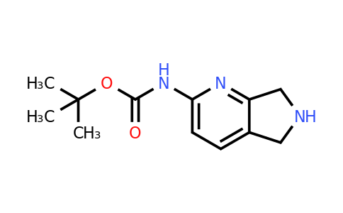 CAS 2387597-50-2 | tert-butyl N-(6,7-dihydro-5H-pyrrolo[3,4-b]pyridin-2-yl)carbamate
