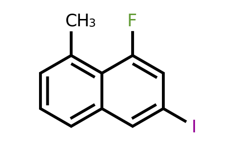 CAS 2387597-92-2 | 1-fluoro-3-iodo-8-methyl-naphthalene