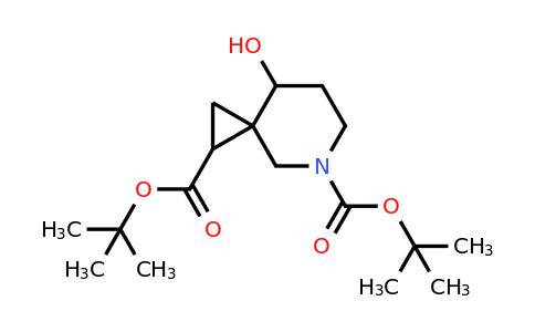 CAS 2387597-98-8 | ditert-butyl 8-hydroxy-5-azaspiro[2.5]octane-2,5-dicarboxylate