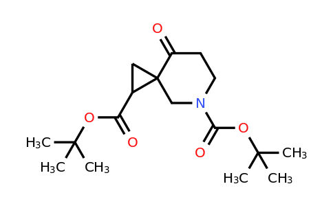 CAS 2387598-23-2 | ditert-butyl 8-oxo-5-azaspiro[2.5]octane-2,5-dicarboxylate