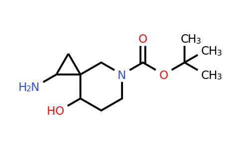 CAS 2387598-73-2 | tert-butyl 2-amino-8-hydroxy-5-azaspiro[2.5]octane-5-carboxylate