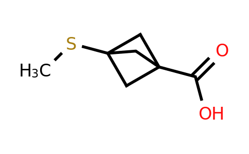 CAS 2387598-76-5 | 3-methylsulfanylbicyclo[1.1.1]pentane-1-carboxylic acid