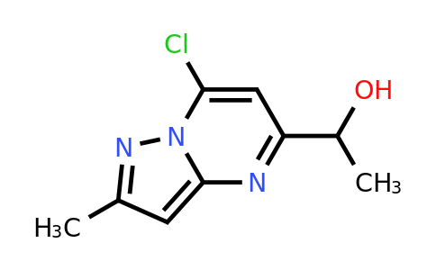 CAS 2387598-87-8 | 1-(7-chloro-2-methyl-pyrazolo[1,5-a]pyrimidin-5-yl)ethanol