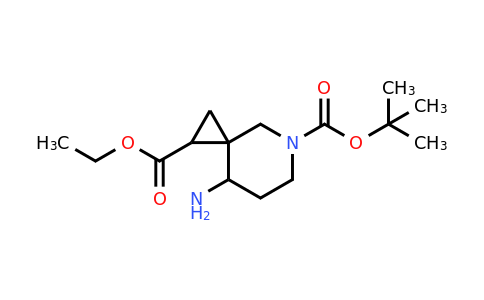 CAS 2387598-92-5 | O5-tert-butyl O2-ethyl 8-amino-5-azaspiro[2.5]octane-2,5-dicarboxylate