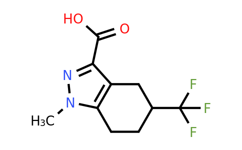 CAS 2387599-47-3 | 1-methyl-5-(trifluoromethyl)-4,5,6,7-tetrahydroindazole-3-carboxylic acid