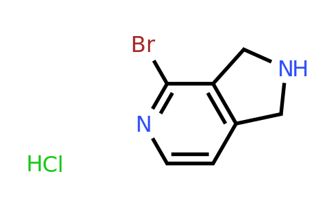CAS 2387599-50-8 | 4-bromo-2,3-dihydro-1H-pyrrolo[3,4-c]pyridine;hydrochloride
