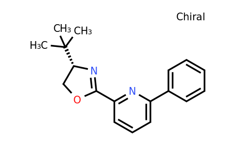 CAS 238760-00-4 | (S)-4-(tert-Butyl)-2-(6-phenylpyridin-2-yl)-4,5-dihydrooxazole