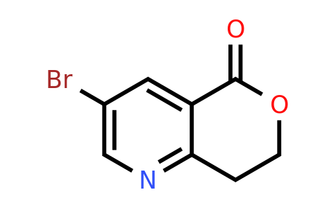 CAS 2387600-16-8 | 3-bromo-7,8-dihydropyrano[4,3-b]pyridin-5-one