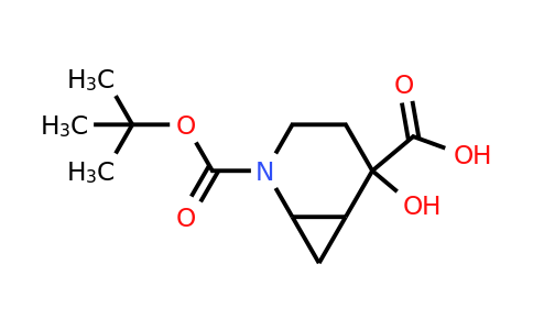 CAS 2387600-18-0 | 2-tert-butoxycarbonyl-5-hydroxy-2-azabicyclo[4.1.0]heptane-5-carboxylic acid