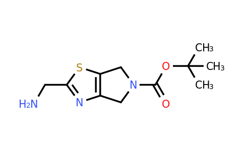 CAS 2387600-42-0 | tert-butyl 2-(aminomethyl)-4,6-dihydropyrrolo[3,4-d]thiazole-5-carboxylate