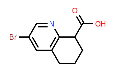 CAS 2387600-90-8 | 3-bromo-5,6,7,8-tetrahydroquinoline-8-carboxylic acid