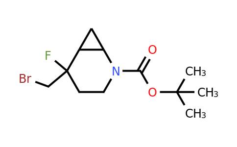 CAS 2387601-06-9 | tert-butyl 5-(bromomethyl)-5-fluoro-2-azabicyclo[4.1.0]heptane-2-carboxylate