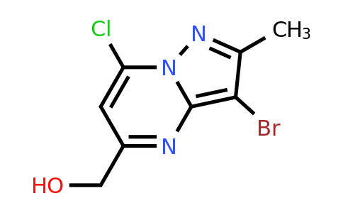 CAS 2387601-11-6 | (3-bromo-7-chloro-2-methyl-pyrazolo[1,5-a]pyrimidin-5-yl)methanol