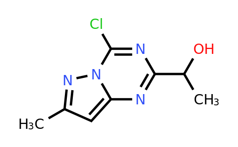CAS 2387601-65-0 | 1-(4-chloro-7-methyl-pyrazolo[1,5-a][1,3,5]triazin-2-yl)ethanol