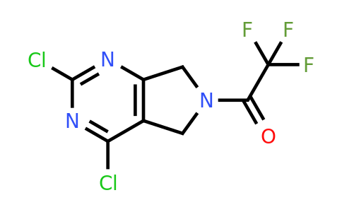 CAS 2387601-75-2 | 1-(2,4-dichloro-5,7-dihydropyrrolo[3,4-d]pyrimidin-6-yl)-2,2,2-trifluoro-ethanone