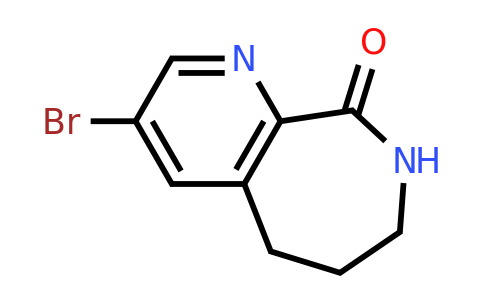 CAS 2387601-87-6 | 3-bromo-5,6,7,8-tetrahydropyrido[2,3-c]azepin-9-one