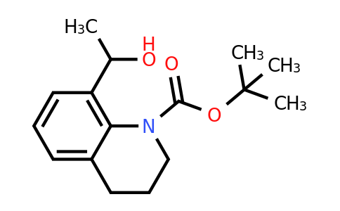 CAS 2387602-10-8 | tert-butyl 8-(1-hydroxyethyl)-3,4-dihydro-2H-quinoline-1-carboxylate