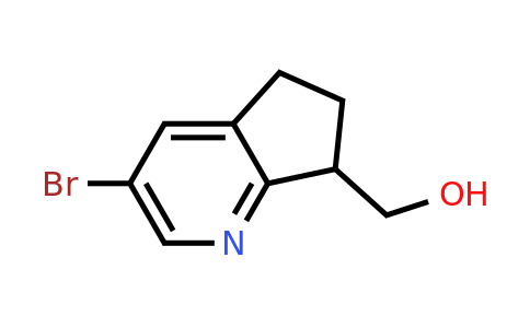 CAS 2387602-36-8 | (3-bromo-6,7-dihydro-5H-cyclopenta[b]pyridin-7-yl)methanol