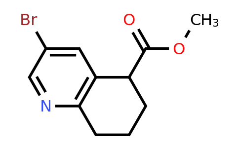 CAS 2387602-67-5 | methyl 3-bromo-5,6,7,8-tetrahydroquinoline-5-carboxylate