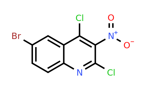 CAS 2388520-27-0 | 6-bromo-2,4-dichloro-3-nitro-quinoline