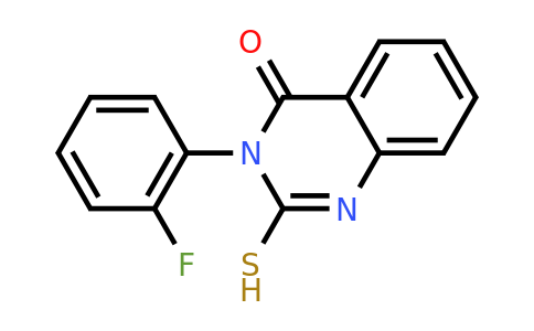 CAS 23892-21-9 | 3-(2-fluorophenyl)-2-sulfanyl-3,4-dihydroquinazolin-4-one