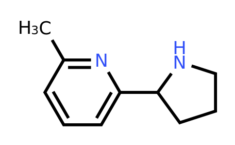2-Methyl-6-(pyrrolidin-2-YL)pyridine