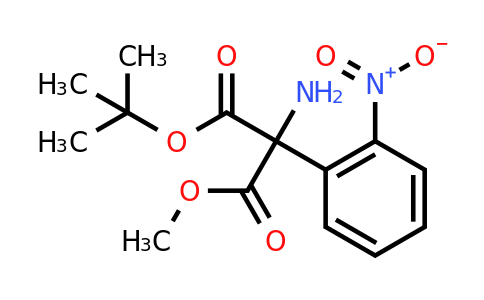 CAS 239077-32-8 | Boc-Amino-(2-nitro-phenyl)-acetic acid methyl ester