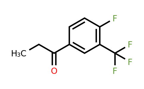 CAS 239107-27-8 | 1-(4-Fluoro-3-(trifluoromethyl)phenyl)propan-1-one