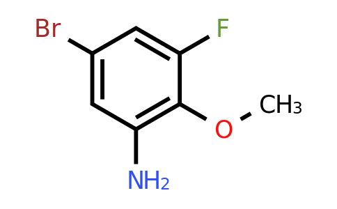 CAS 239122-51-1 | 5-Bromo-3-fluoro-2-methoxyaniline