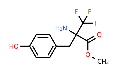 CAS 239135-54-7 | 2-Amino-3,3,3-trifluoro-2-(4-hydroxy-benzyl)-propionic acid methyl ester