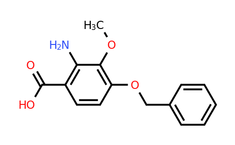 CAS 23938-73-0 | 2-Amino-4-(benzyloxy)-3-methoxybenzoic acid