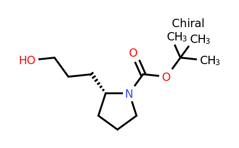 CAS 239483-18-2 | tert-butyl (2R)-2-(3-hydroxypropyl)pyrrolidine-1-carboxylate