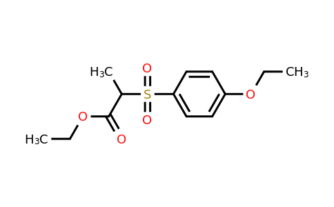 CAS 239797-09-2 | 2-[(4-Ethoxyphenyl)sulfonyl] propanoic acid ethyl ester