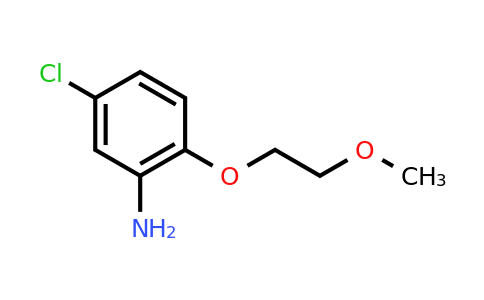 CAS 23987-21-5 | 5-Chloro-2-(2-methoxyethoxy)aniline
